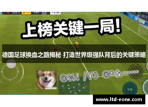 德国足球换血之路揭秘 打造世界级强队背后的关键策略